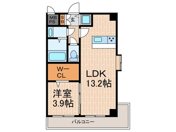 スプランディッド甲子園の物件間取画像